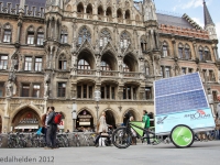 Jubiläumsfahrt 2012 der Pedalhelden in München