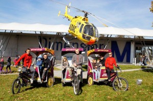 starke Promotion mit den Pedalhelden in München