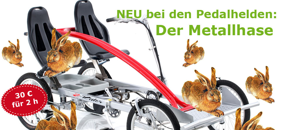 Metallhase – Der coole 2er-Cruiser, Neu in München
